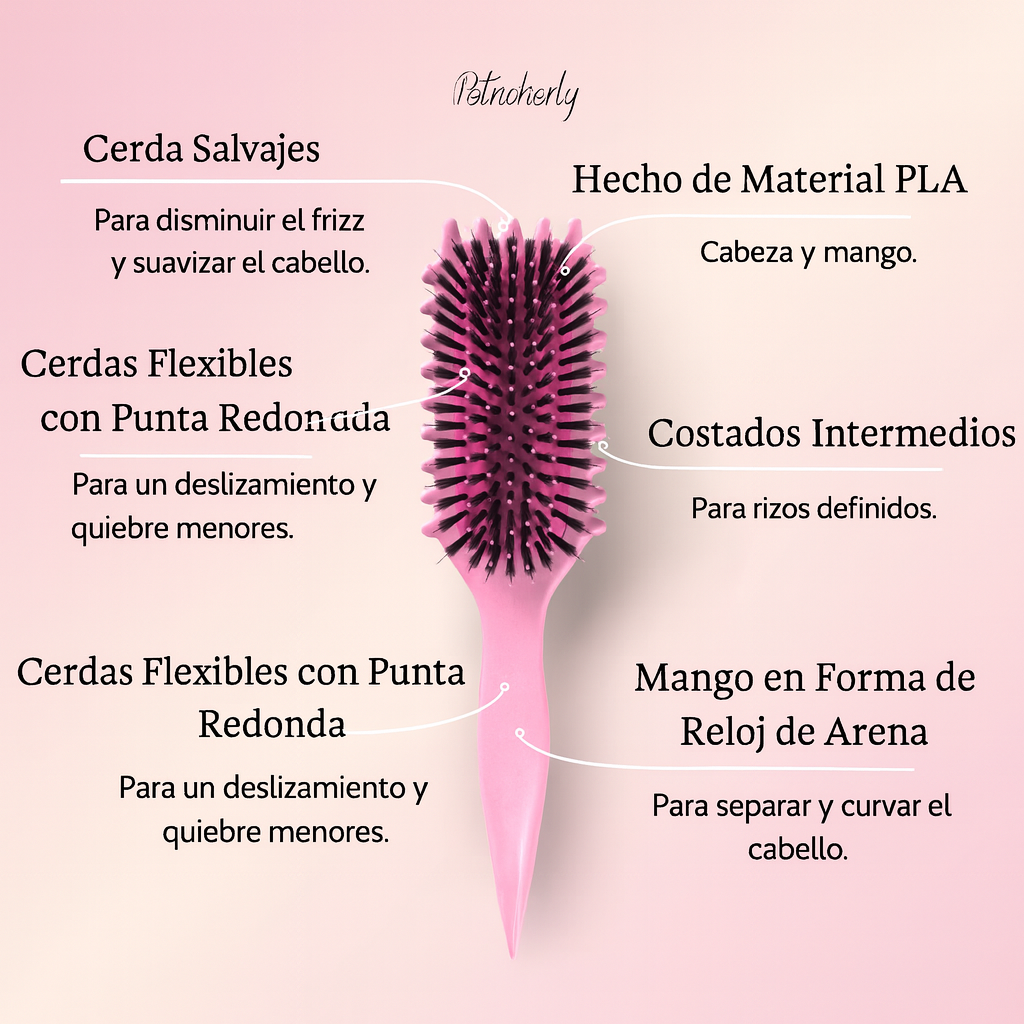 Petrichorly Peine Moldeador de Cabello 5 en 1